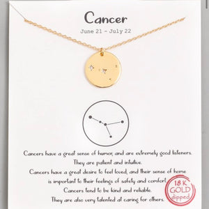 zodiac necklaces