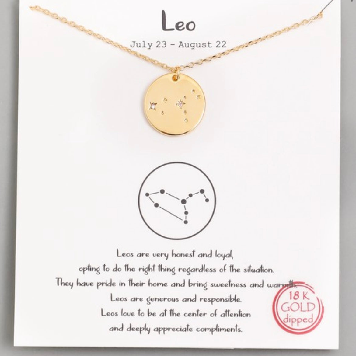 zodiac necklaces