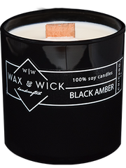 Black Amber Soy Candle