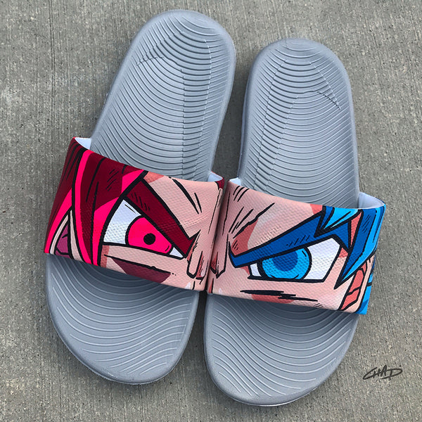 Custom "Character Mash Hand Painted aka Sandals, – chadcantcolor