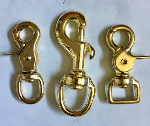 brass dog leash hardware