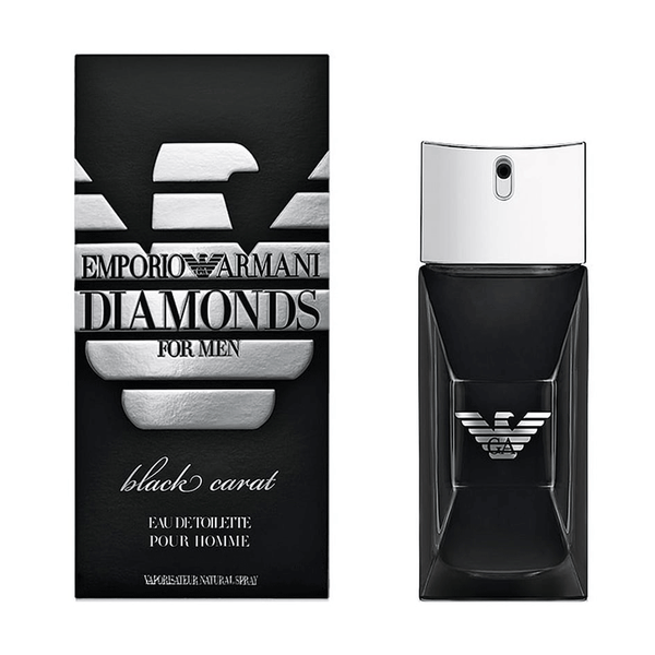 armani diamonds black carat mens