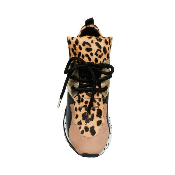 steve madden leopard print tennis cipő 