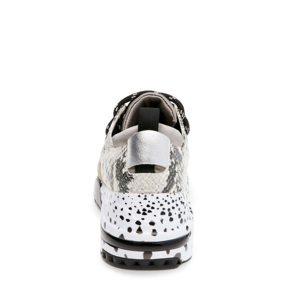 steve madden silver tennis shoes