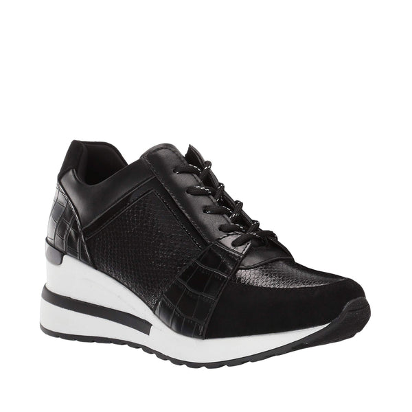 steve madden black tennis shoes