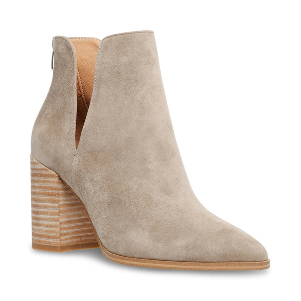 steve madden taupe booties