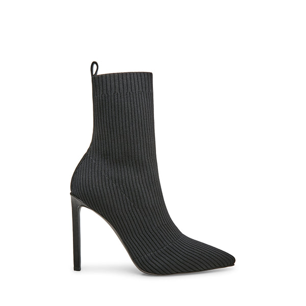 black sock booties steve madden