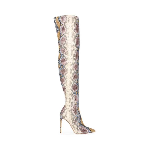 snakeskin steve madden boots