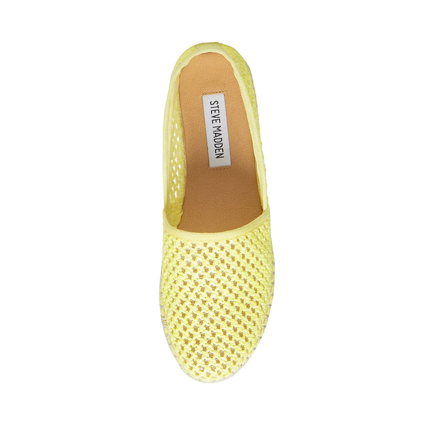 yellow steve madden shoes