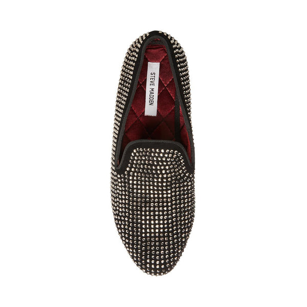 steve madden men's caviarr rhinestone smoking slipper