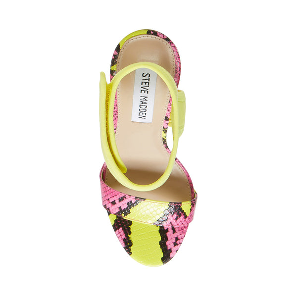 steve madden yellow multi