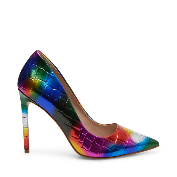 steve madden multi color heels