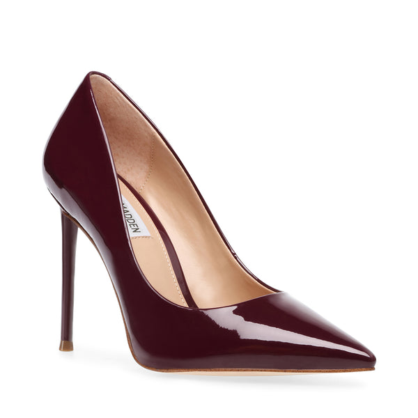 steve madden latch burgundy patent