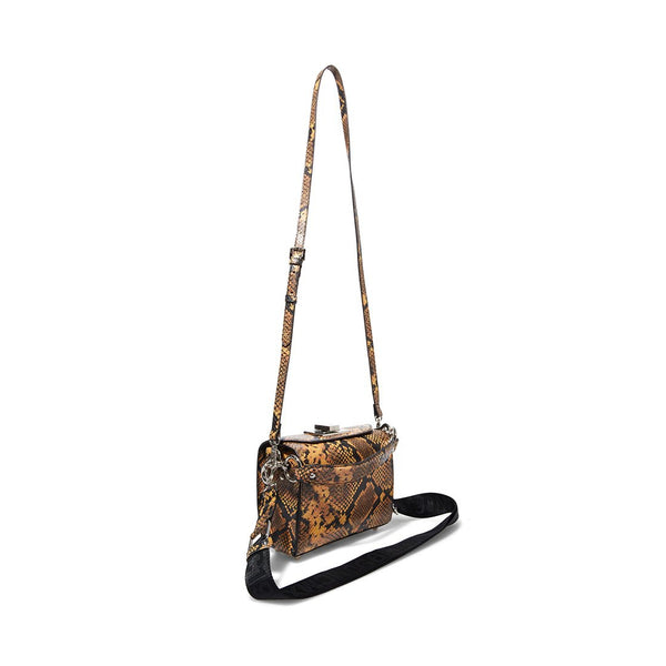 steve madden snake print purse