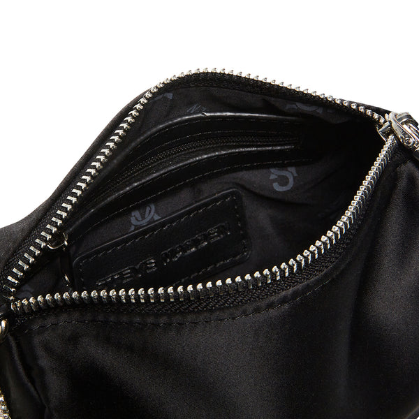 Reportero profundo Contabilidad BNOBLE-B Black Satin Adjustable Pochette Bag | Women's Handbags – Steve  Madden