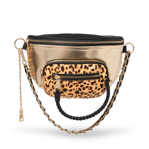 steve madden leopard tote