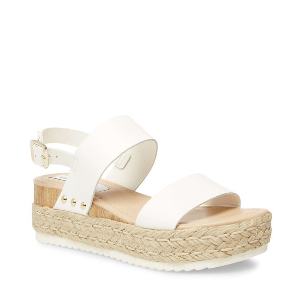 white steve madden platforms