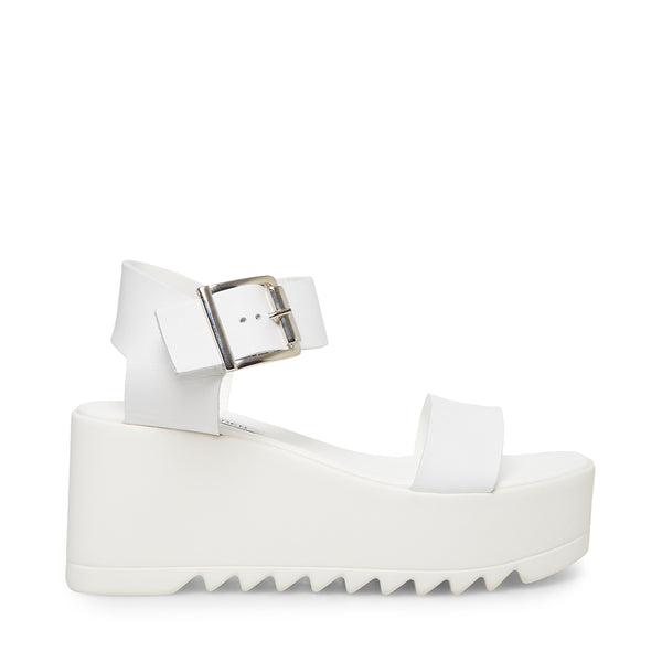 white platform steve madden