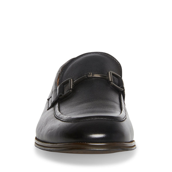 miel Reportero cáncer AAHRON Black Leather Dress Shoes | Men's Leather Dress Shoes in Black – Steve  Madden