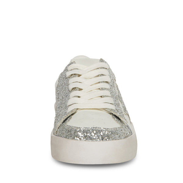 PONCE Silver Chunky Sole Lace Up Sneaker