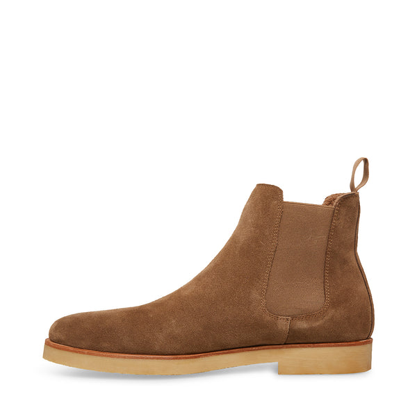 WILSHIRE-S Taupe Suede Chelsea Ankle Boot Men's Boots – Steve Madden