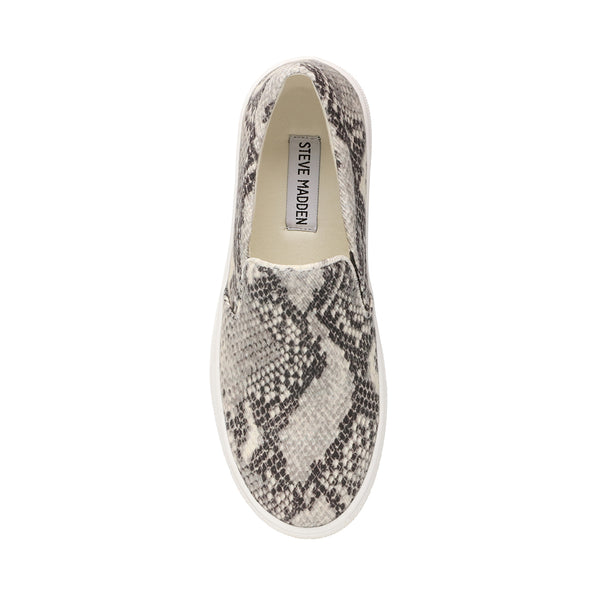 steve madden gills snakeskin sneakers