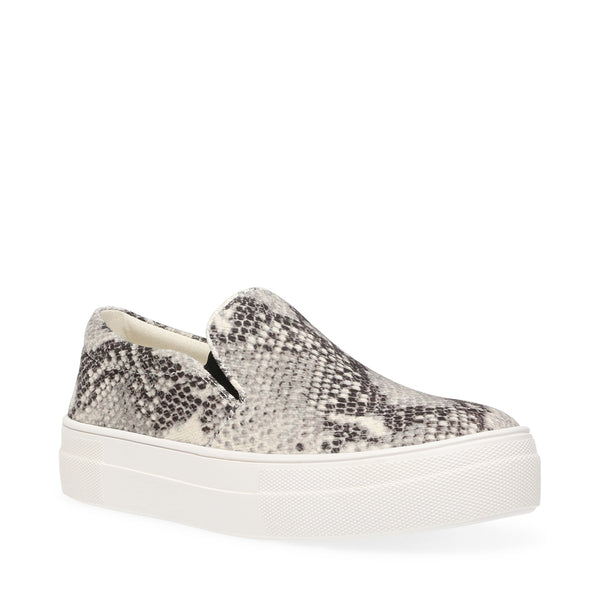 steve madden gills snakeskin sneakers