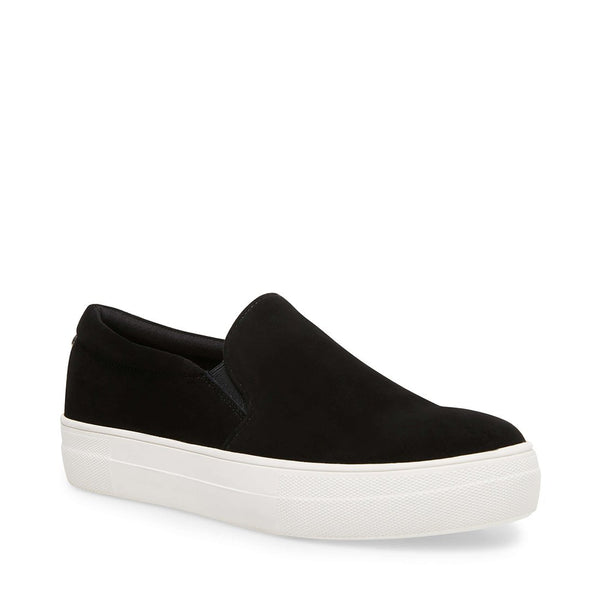 black steve madden slip on shoes