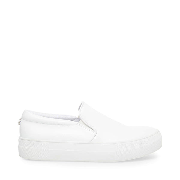 GILLS WHITE LEATHER – Steve Madden