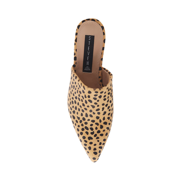 cheetah mules steve madden