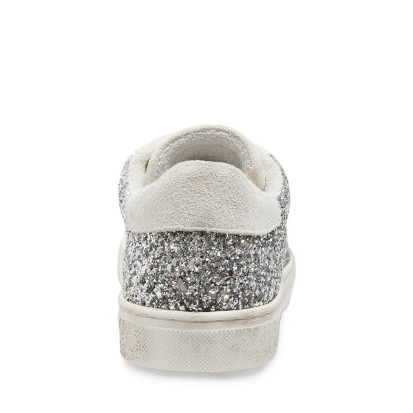 silver glitter sneakers