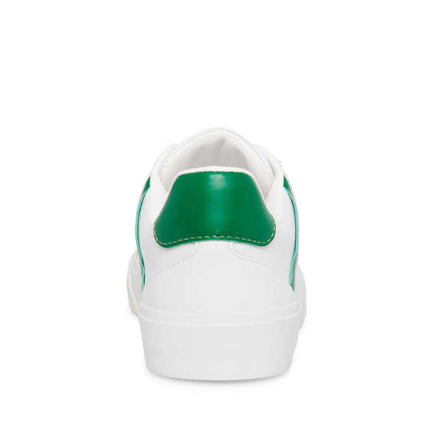 Toevallig Eekhoorn parlement BRYANT White/Green Low Top Lace Up Sneakers | Women's Sneakers – Steve  Madden