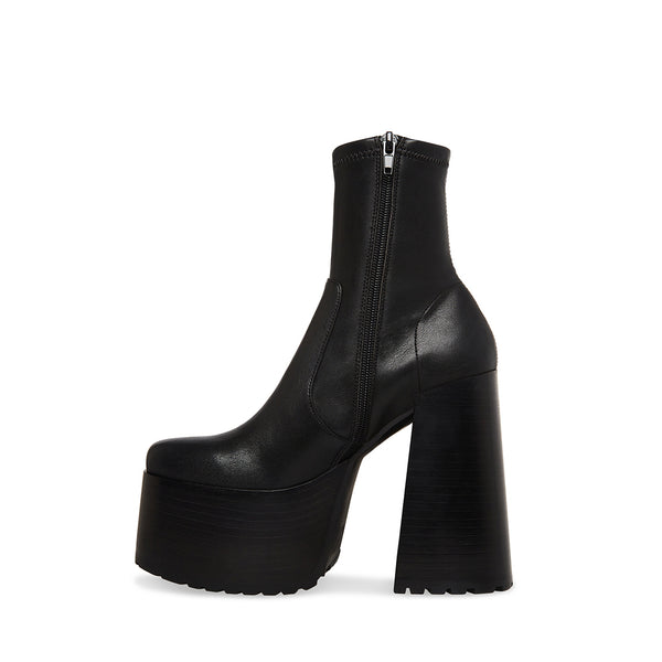 KYANA Black Bootie | Women's Block Heeled Booties Steve Madden