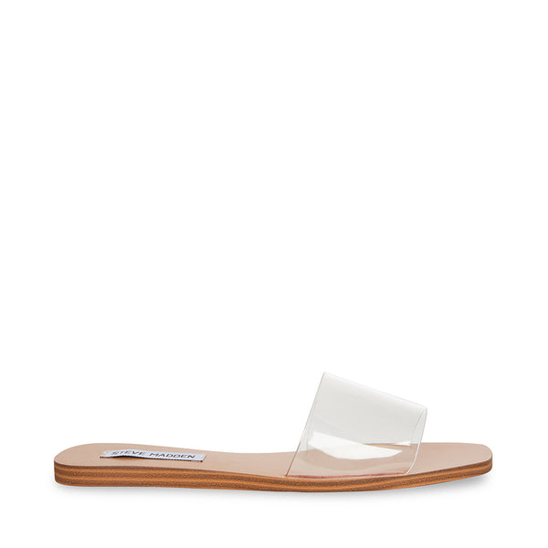 ISABEL Clear Sandals | Women&#39;s Clear Designer Sandals &ndash; Steve Madden