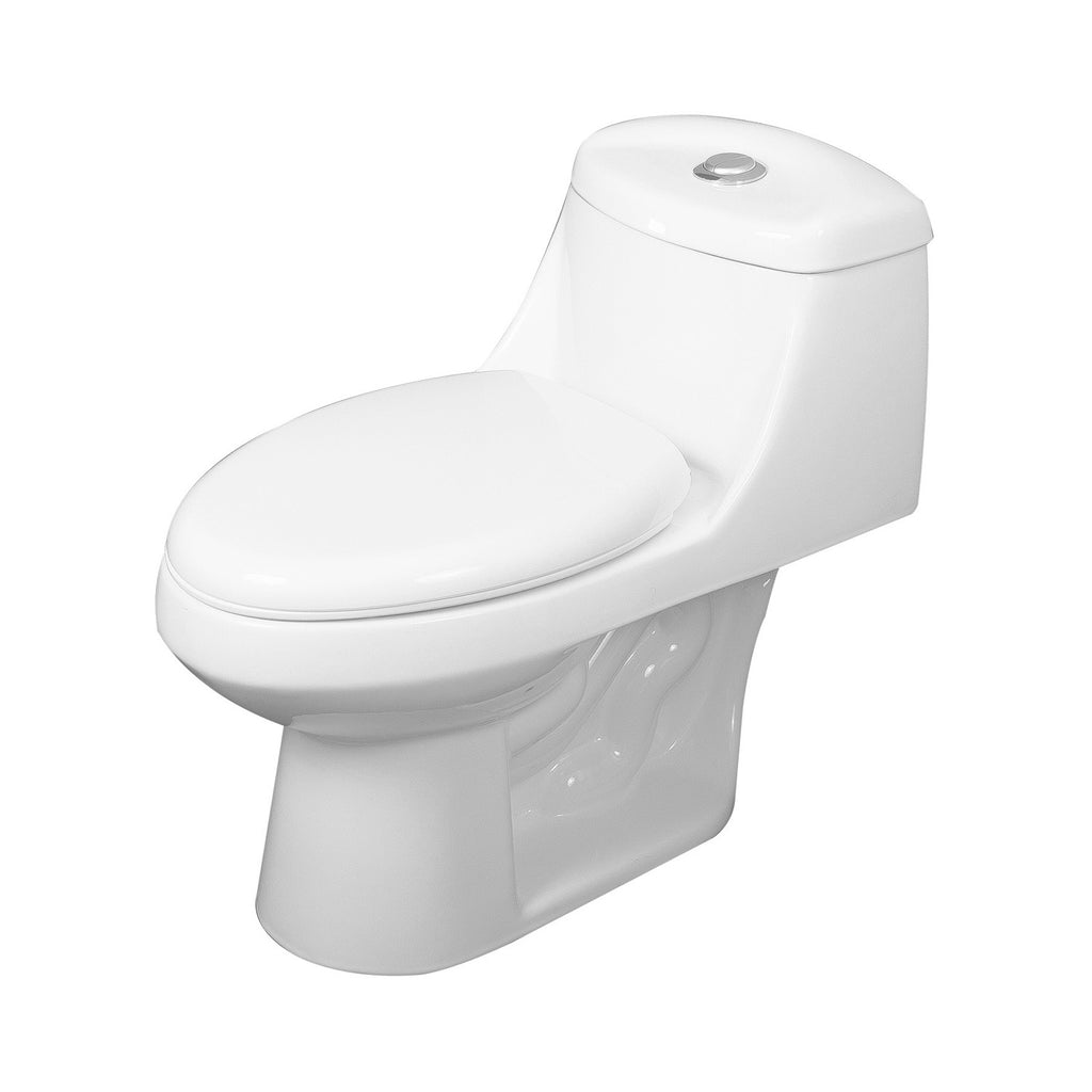 white oval toilet seat