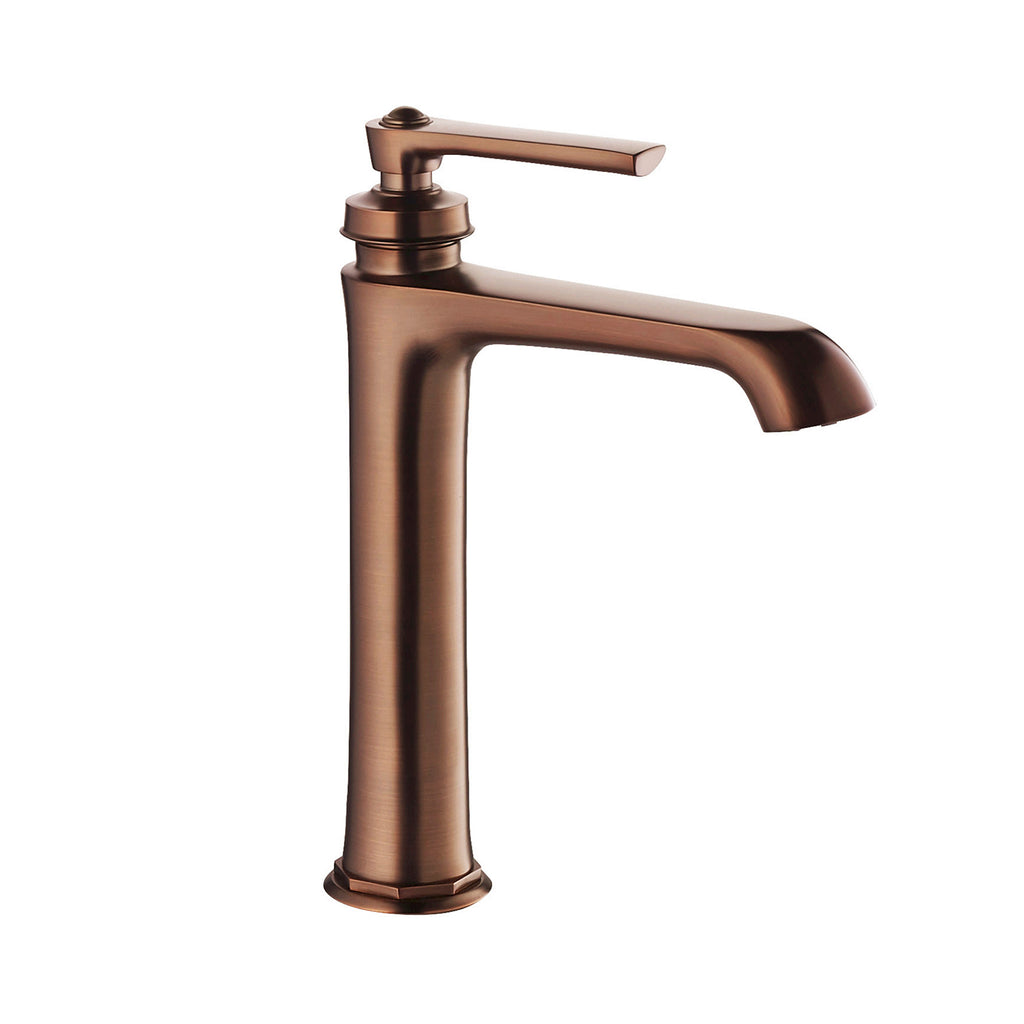 Dax Single Handle Bathroom Vessel Sink Faucet Brass Body Oil Rubbed Bronze Finish Spout Height 7 1 16 Inches Dax 9809a Orb