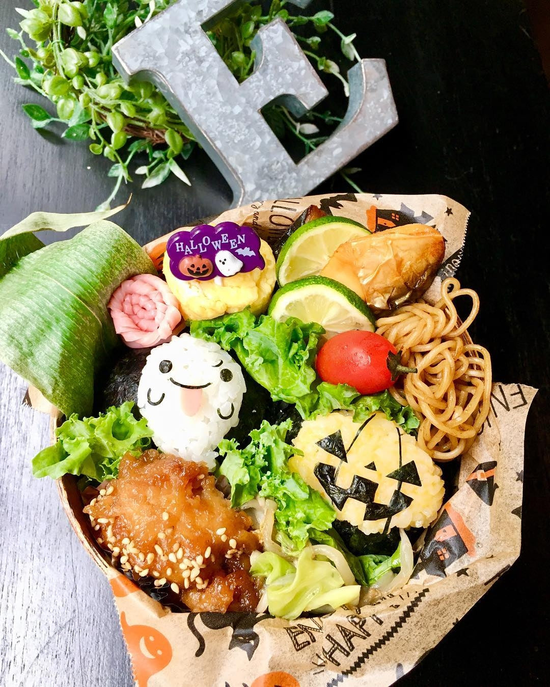 Adorable Halloween Bento Box