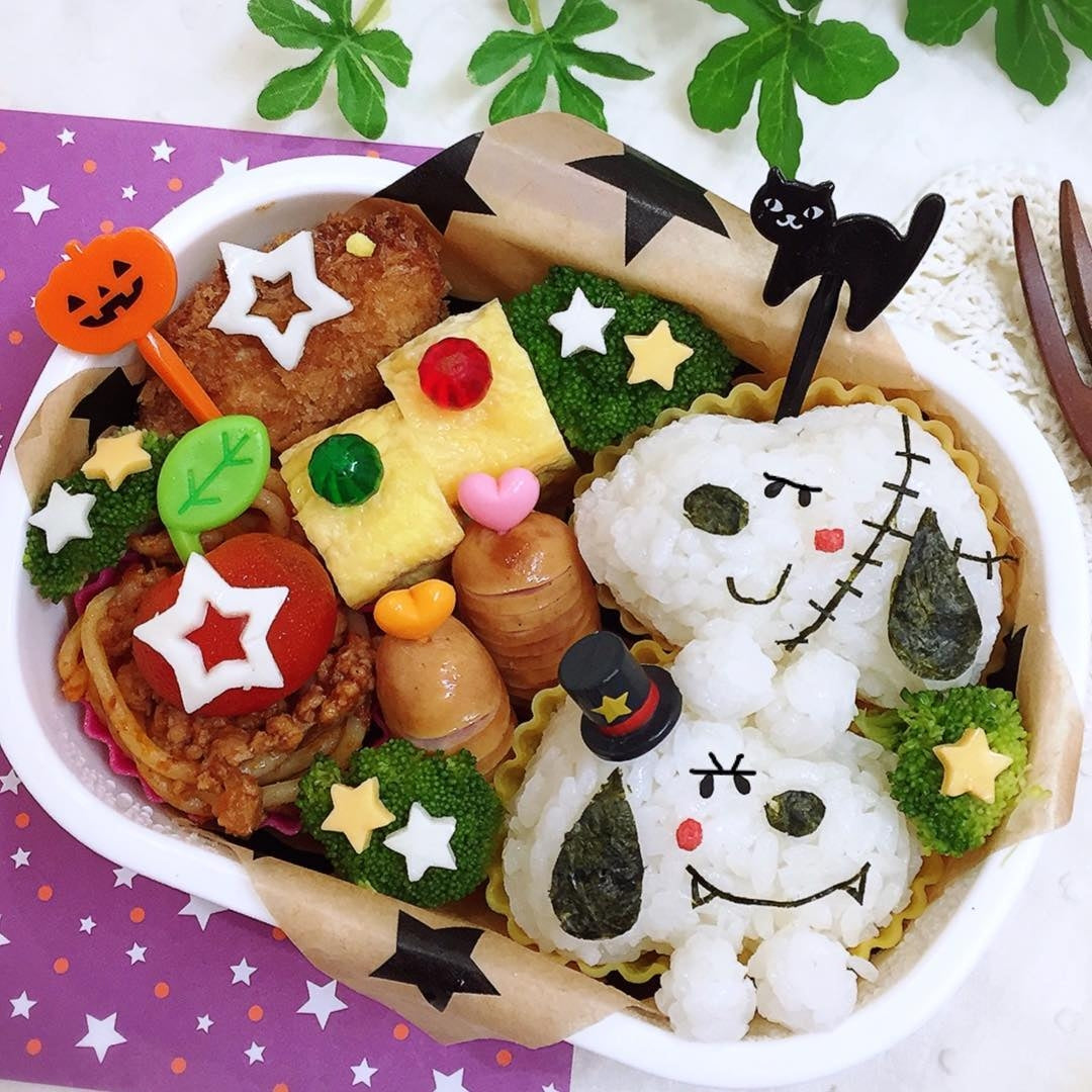 Kawaii Snoopy Halloween Bento Box