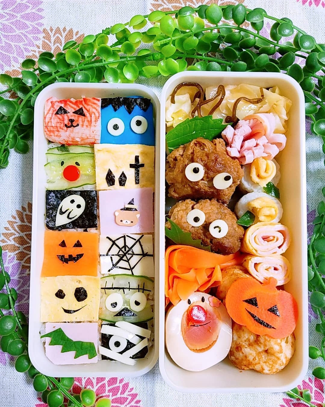 Adorable Halloween Bento Box