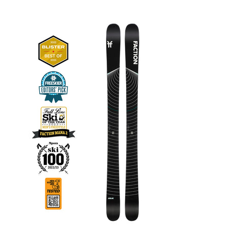 Vlieger soort nikkel Faction Skis 2023 Mana 2 | All-Mountain Twin-Tip Ski – Faction Skis US
