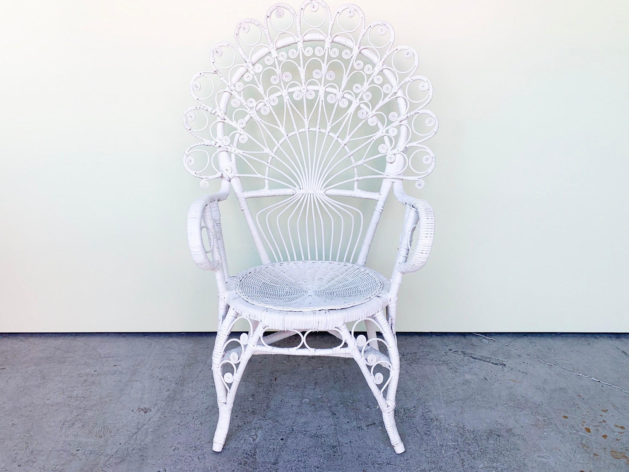 garden peacock chair