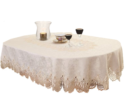 oval tablecloth