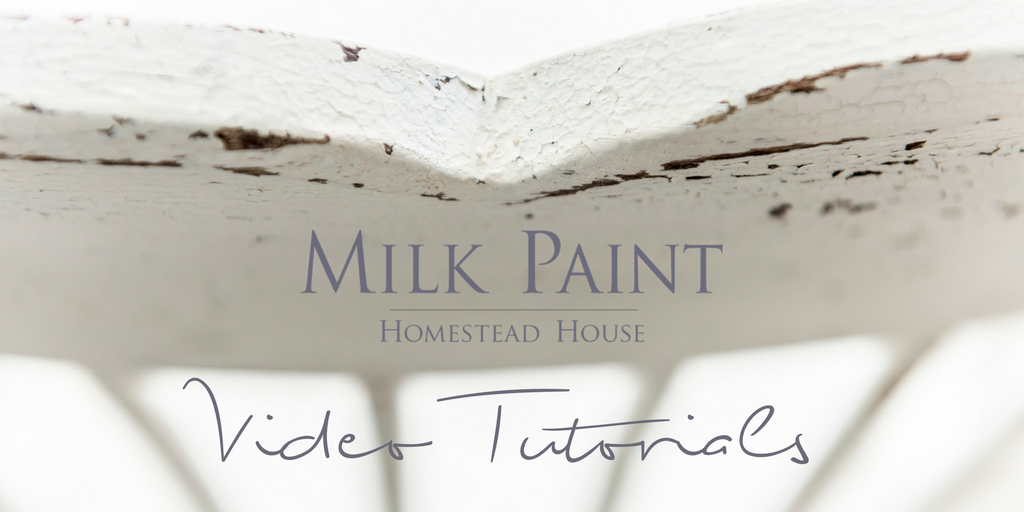 Milk Paint Video Tutorials from Homestead House.  | homesteadhouse.ca