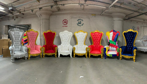 QUEEN TIFFANY THRONE CHAIRS