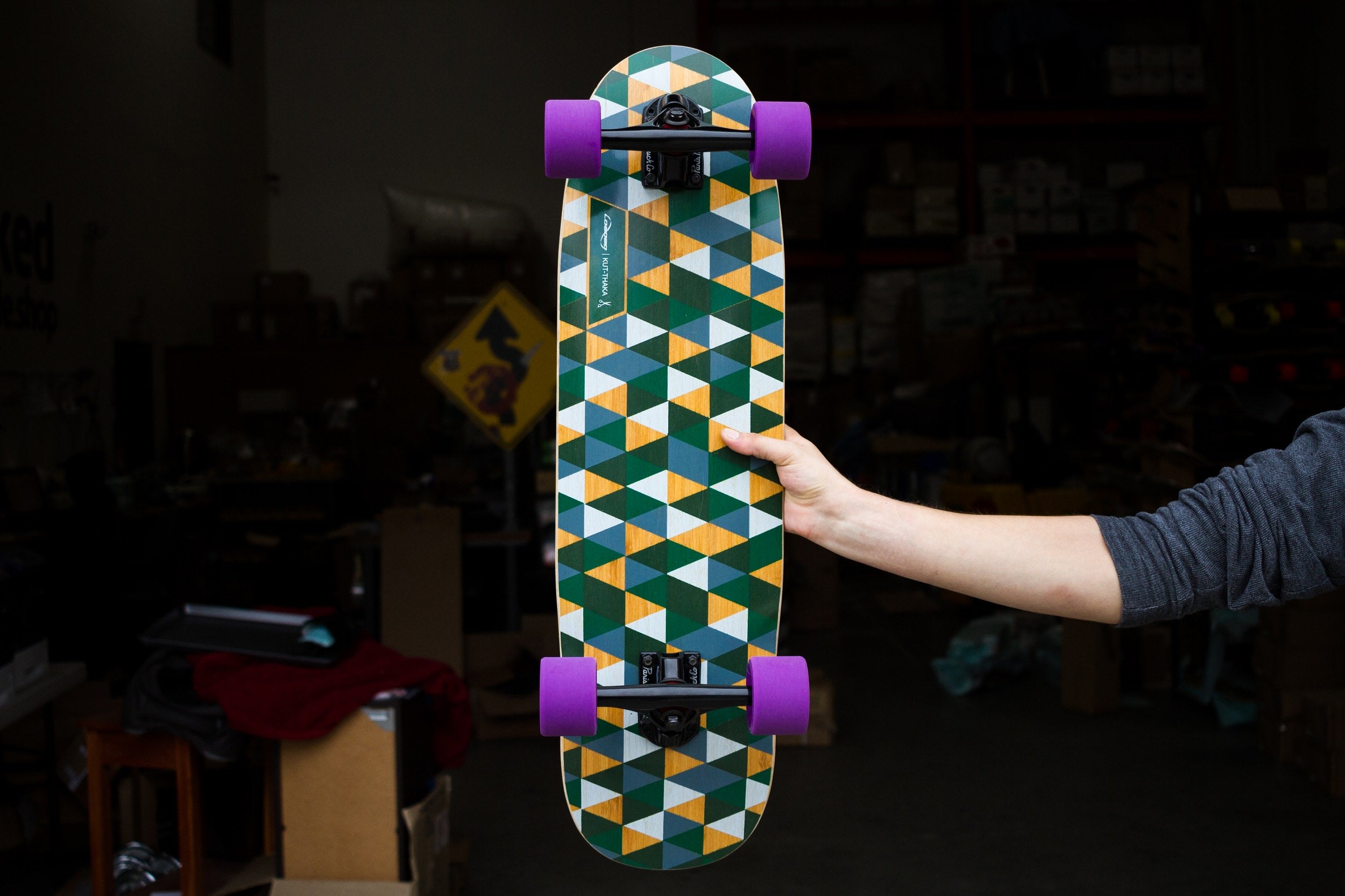 Loaded Kut-thanka Skateboard Complete Handheld 