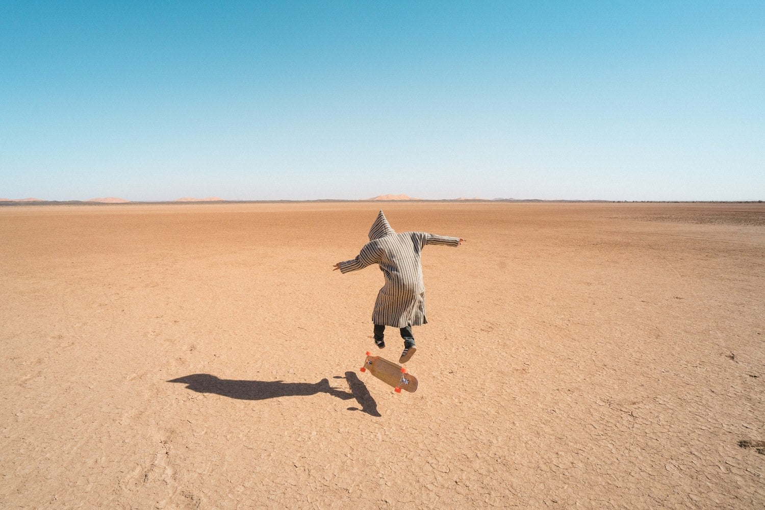 Loaded Tarab Longboard Desert Floating