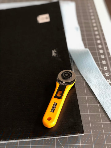 Make a felt board to hang on the wall for screen free play