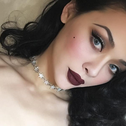 Crystal Eye Moon Earrings