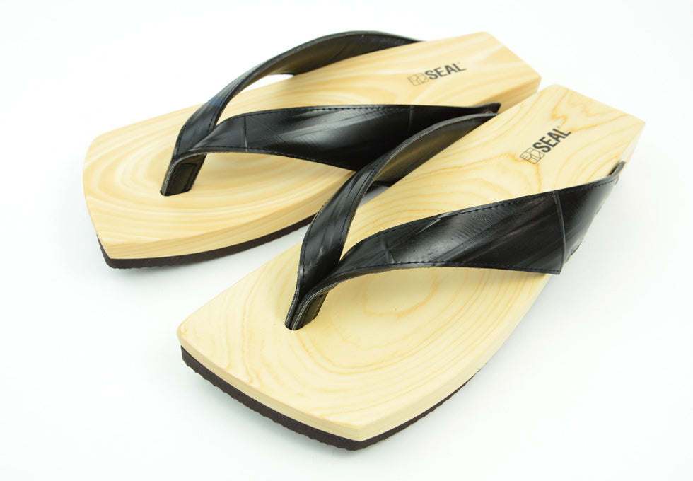 SEAL Recycled Tire Tube Made In Japan Mizutori Crossover Geta