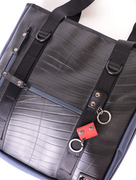 SEAL Recycled Tire Tube Expandable Tote -New Arrival